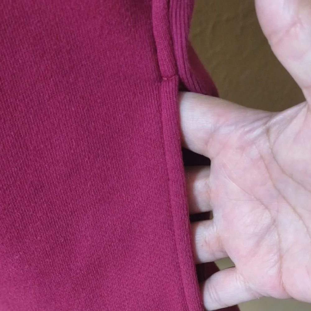 L.L. Bean Women's Maroon Fleece Vest Size L